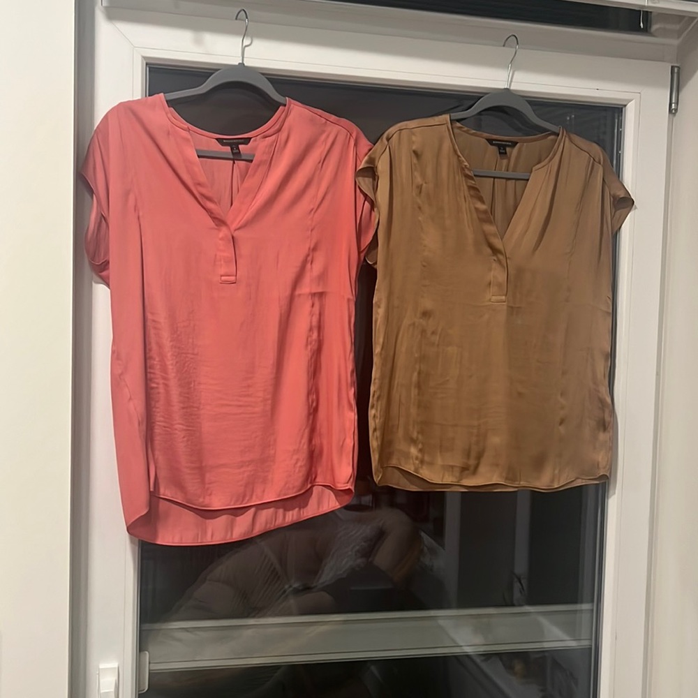 Selling lightly used Banana Republic dolman silk blouse bundle !